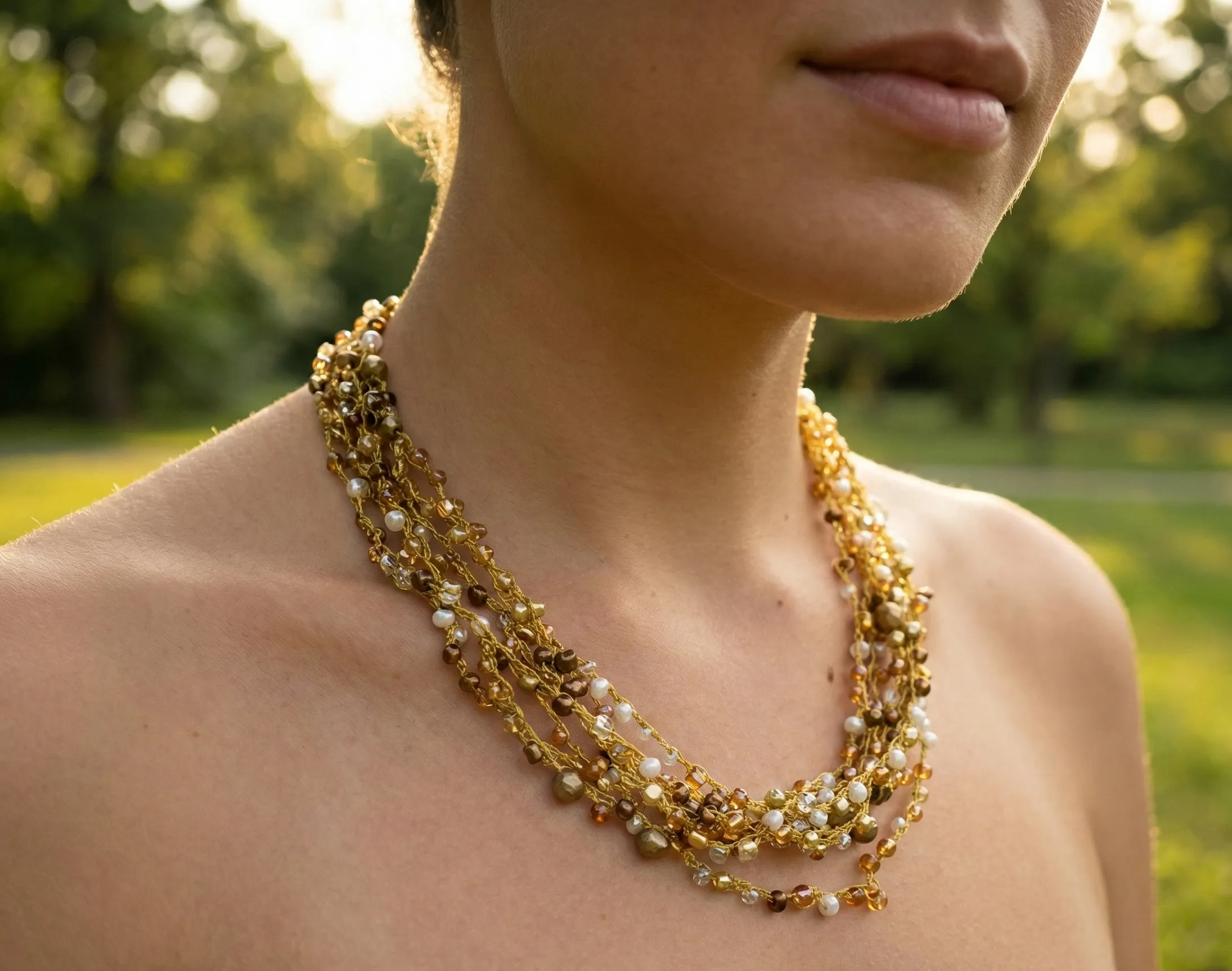 Crochet Necklaces main category image